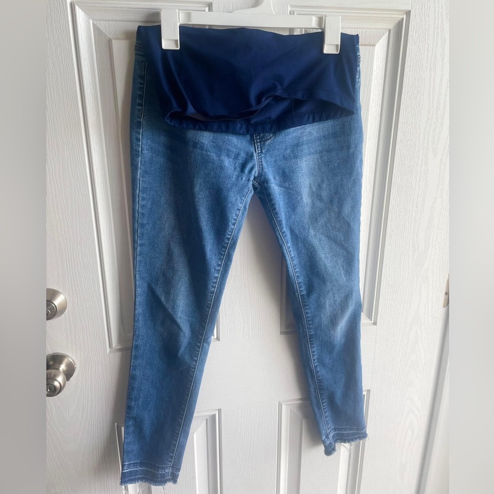 Shein Over the Belly Maternity Jeans